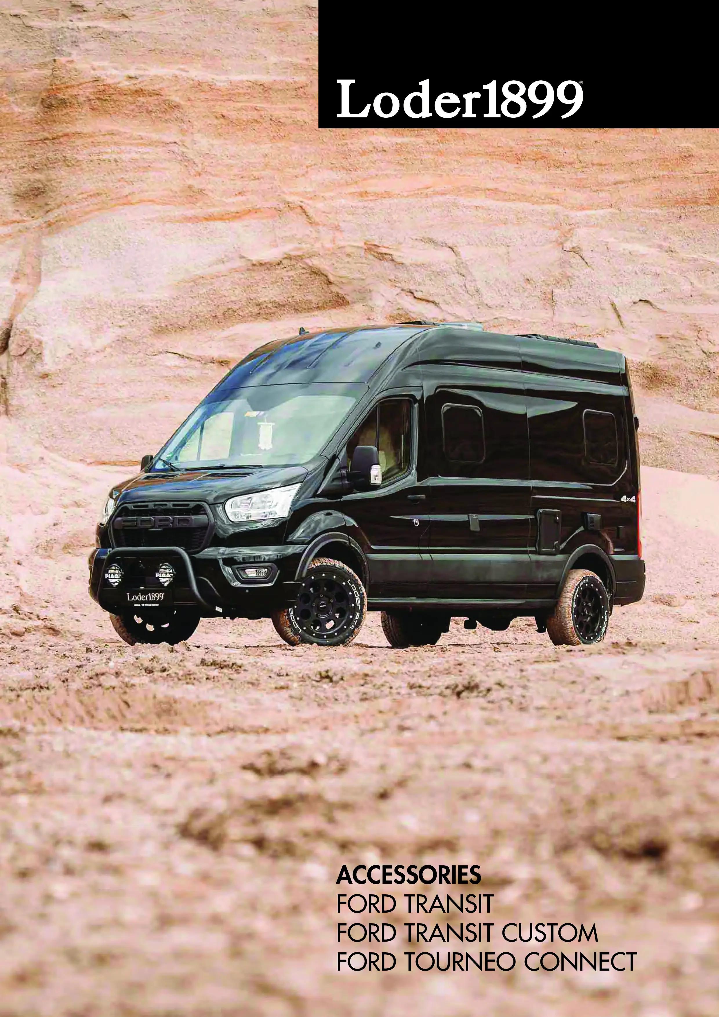 Der Loder1899 Produktkatalog für den Ford Transit Tourneo